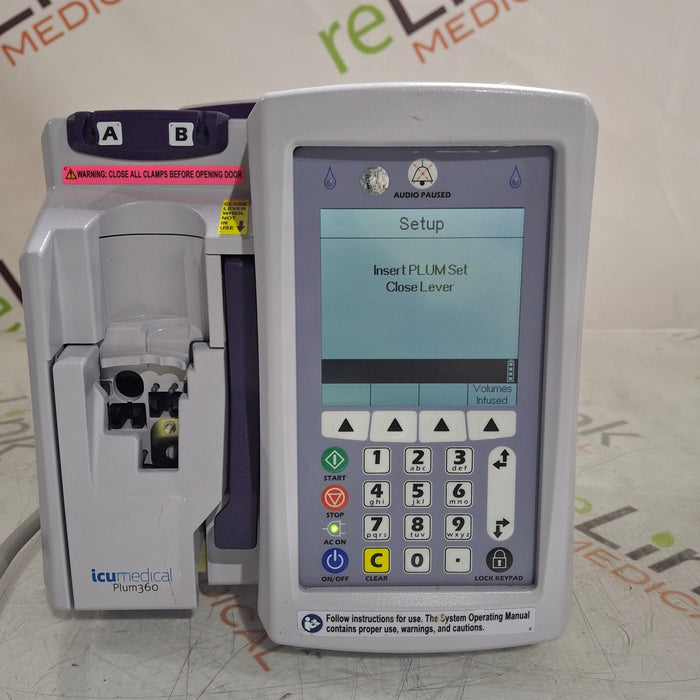 Hospira / ICU Medical Plum 360 Infusion Pump