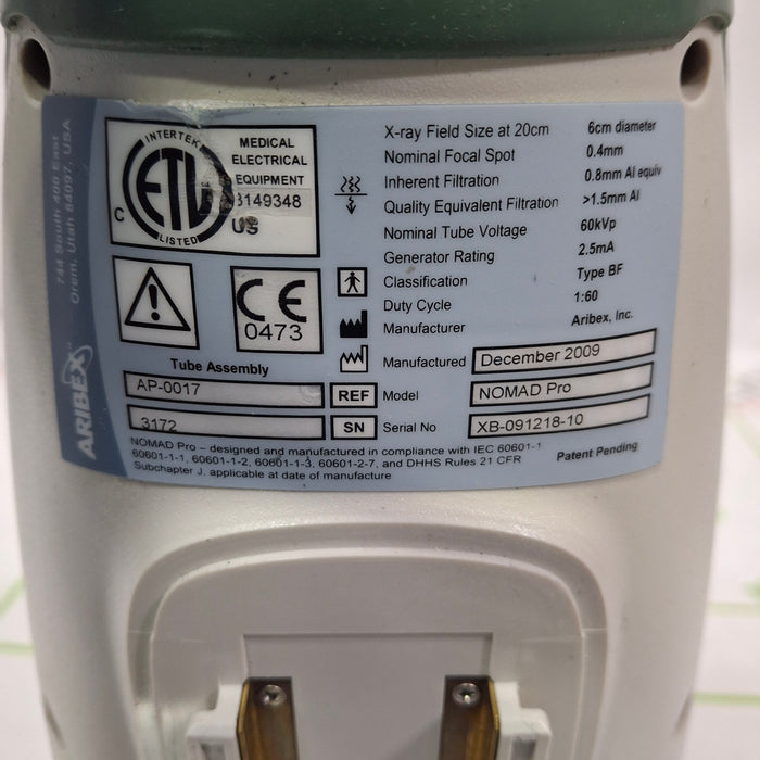 Aribex Nomad Pro Portable X ray