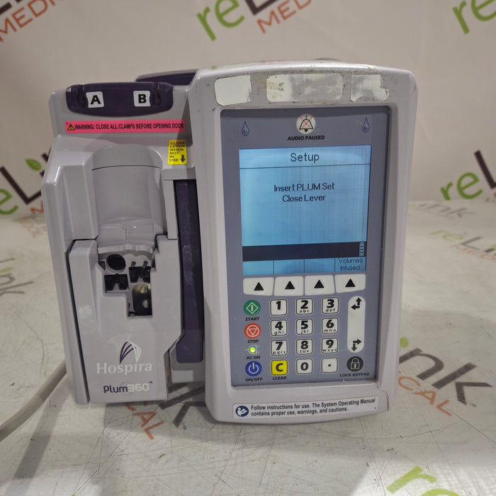 Hospira / ICU Medical Plum 360 Infusion Pump