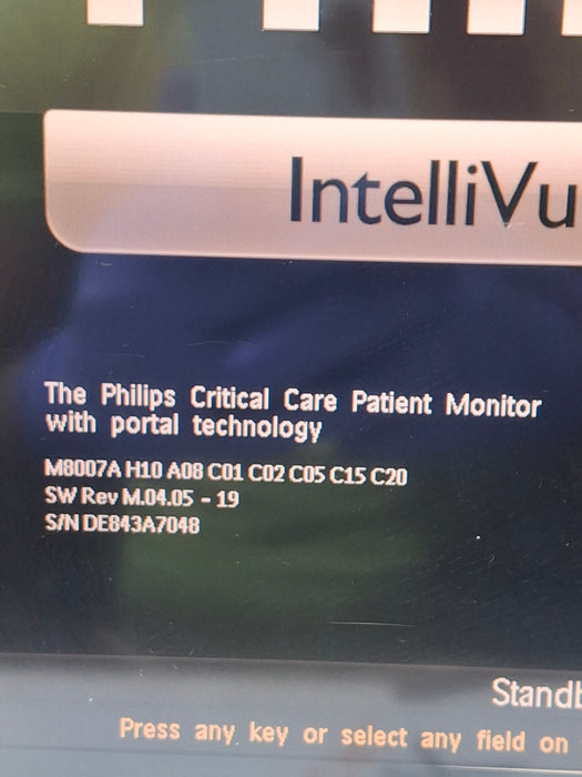 Philips IntelliVue MP70 Patient Monitor