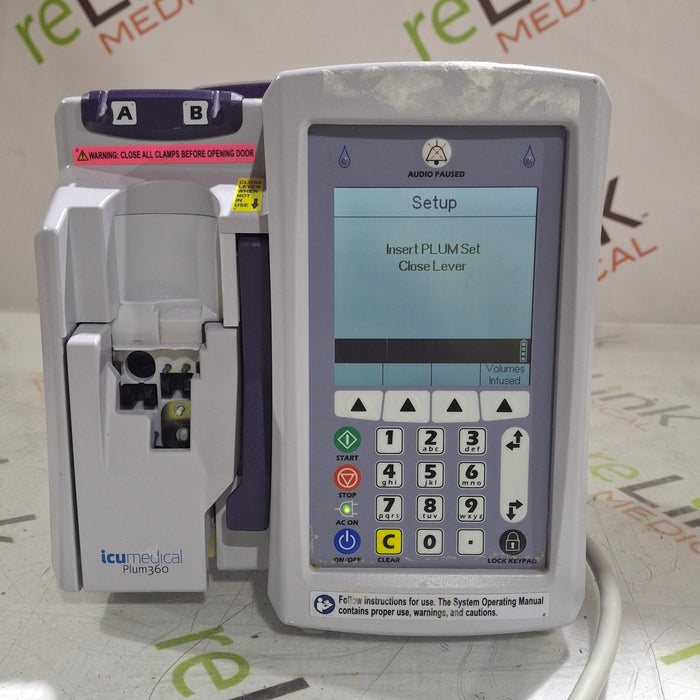 Hospira / ICU Medical Plum 360 Infusion Pump