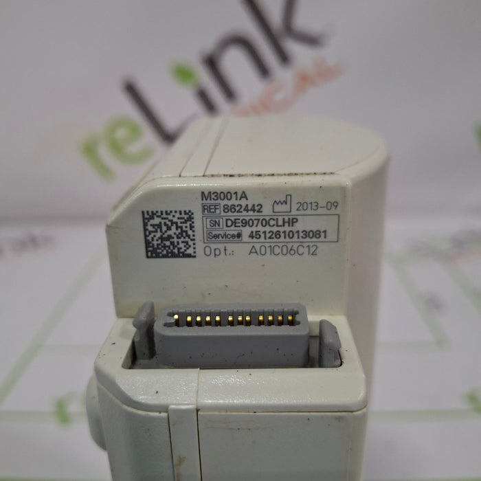 Philips M3001A-A01C06 Fast SpO2, NIBP, ECG, Temp, IBP MMS Module