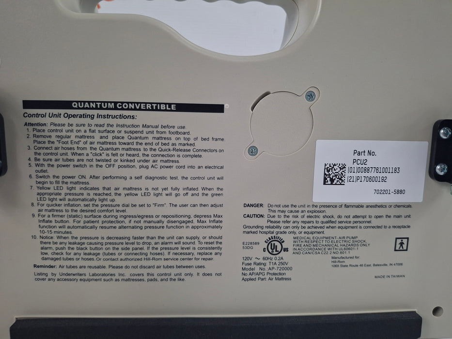 Encompass AccuMax Quantum Convertible Pressure Relief System Control Unit