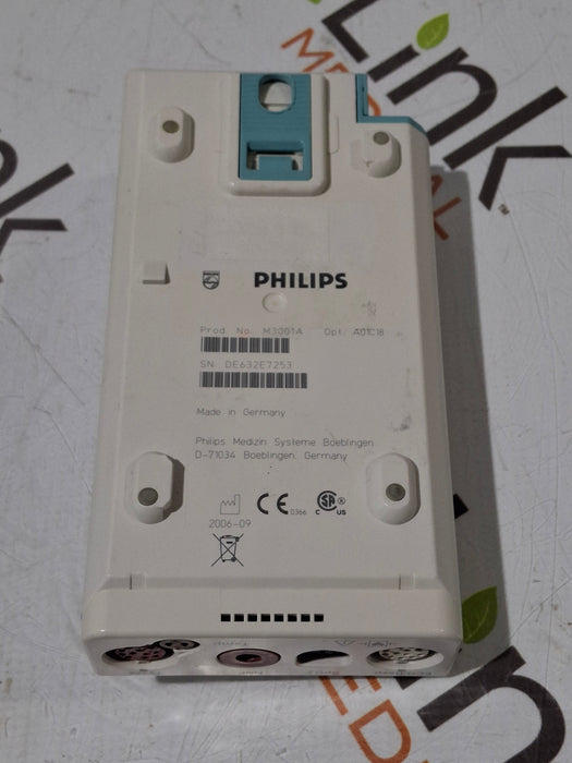 Philips M3001A-A01C18 Fast SpO2, NIBP, 12 lead ECG, Temp, IBP MMS Module