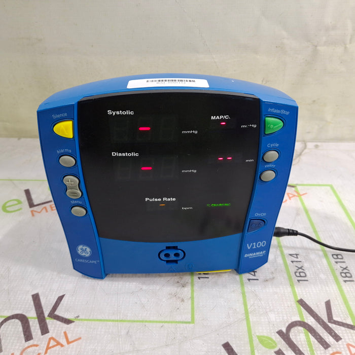 GE Healthcare Dinamap V100 - NIBP Vital Signs Monitor