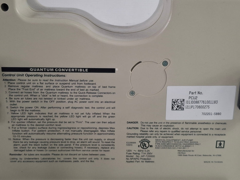 Encompass AccuMax Quantum Convertible Pressure Relief System Control Unit