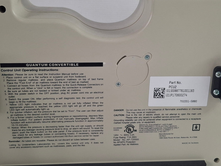 Encompass AccuMax Quantum Convertible Pressure Relief System Control Unit