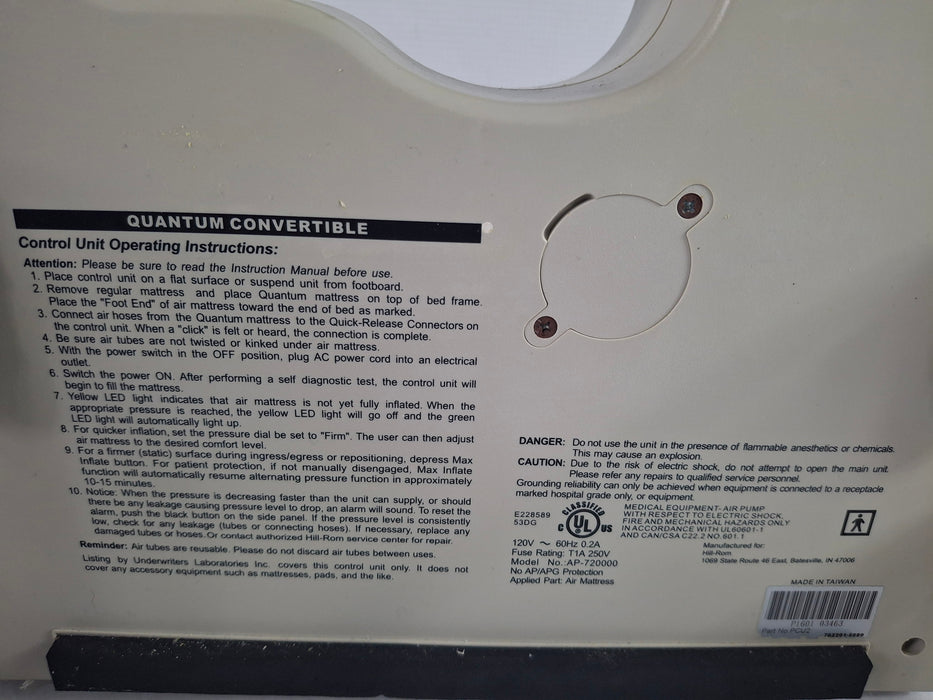 Encompass AccuMax Quantum Convertible Pressure Relief System Control Unit