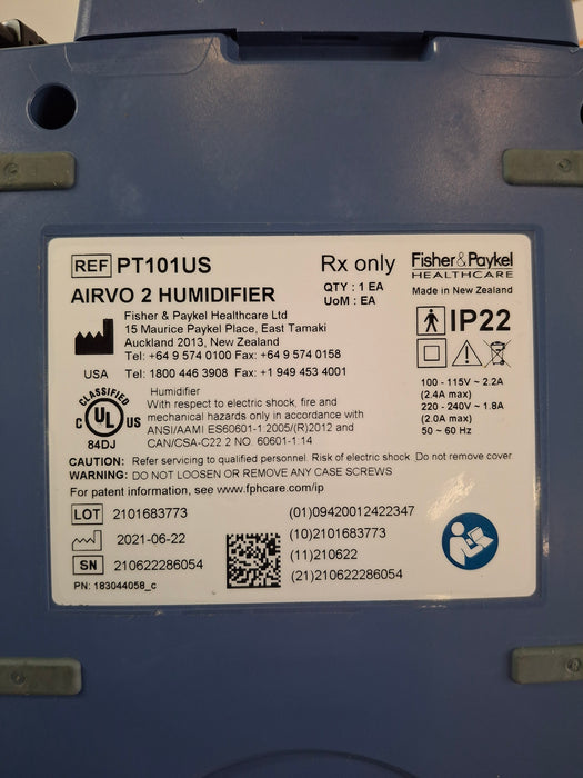 Fisher & Paykel Airvo 2 Humidified High Flow Therapy Unit