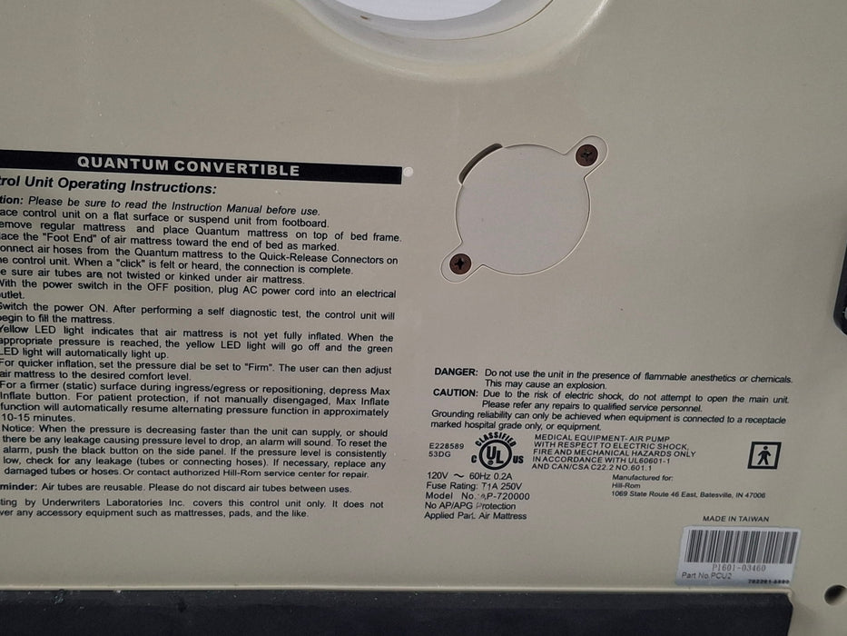 Encompass AccuMax Quantum Convertible Pressure Relief System Control Unit