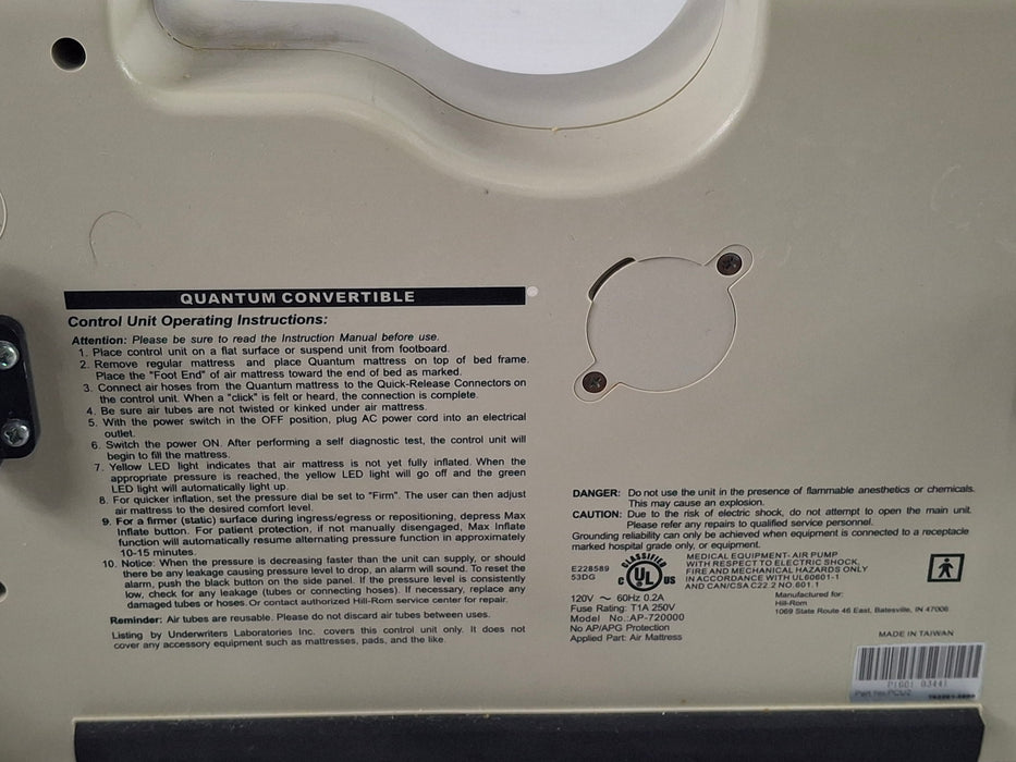 Encompass AccuMax Quantum Convertible Pressure Relief System Control Unit