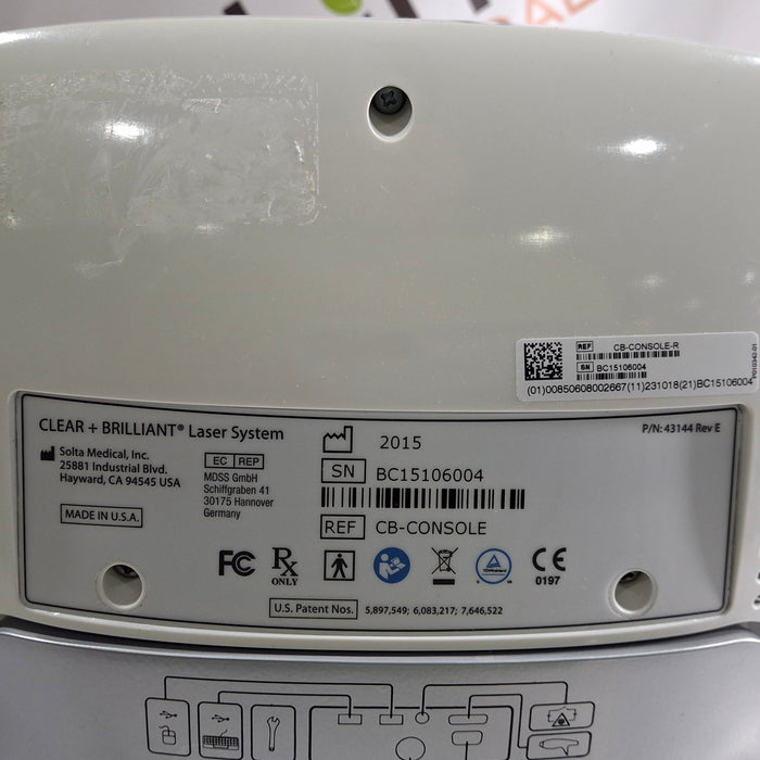Solta Medical Clear+ Brilliant Laser System