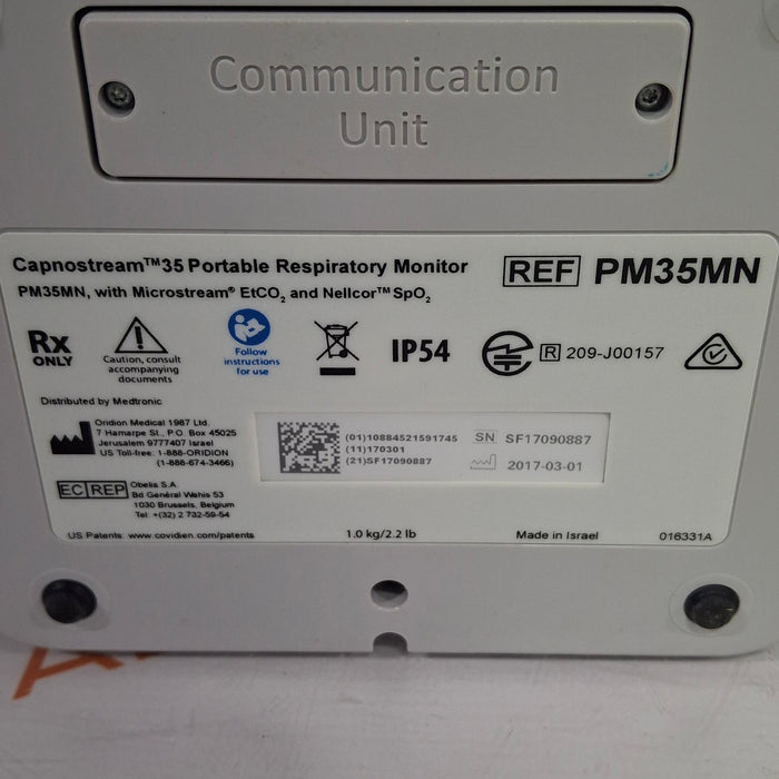 Medtronic Capnostream 35 Portable Respiratory Monitor