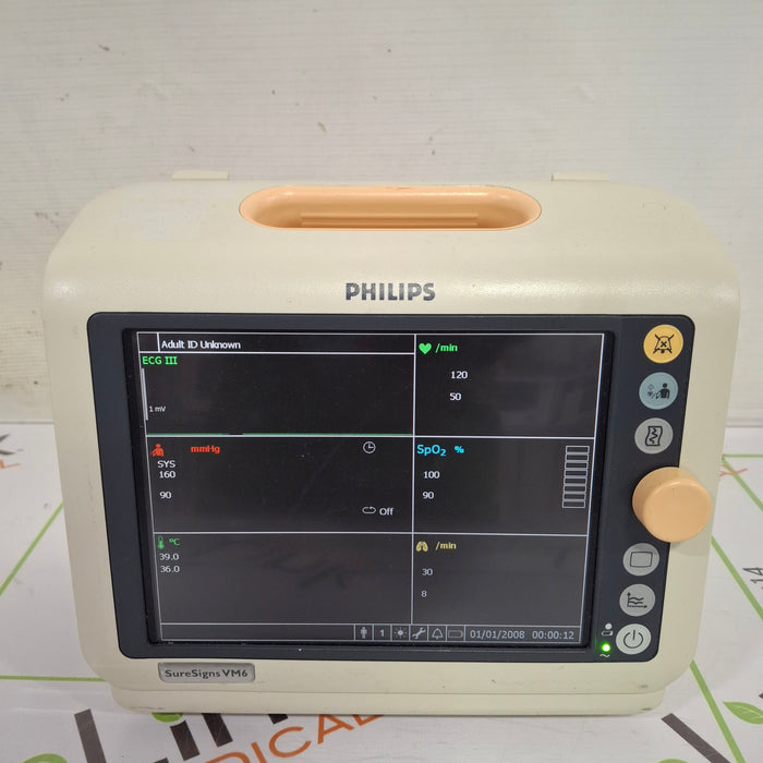 Philips SureSigns VM6 Vital Signs Monitor
