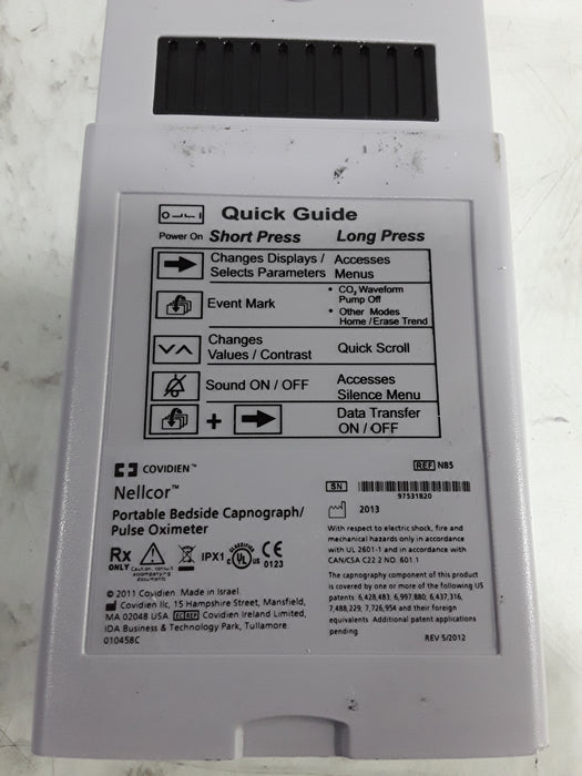 Nellcor N-85 Pulse Oximeter