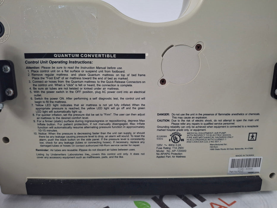 Encompass AccuMax Quantum Convertible Pressure Relief System Control Unit