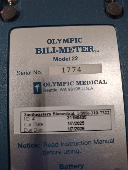 Olympic Model 22 Bili Meter