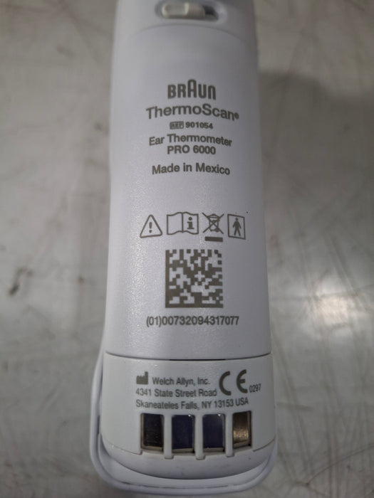 Welch Allyn Braun ThermoScan PRO 6000 Ear Thermometer