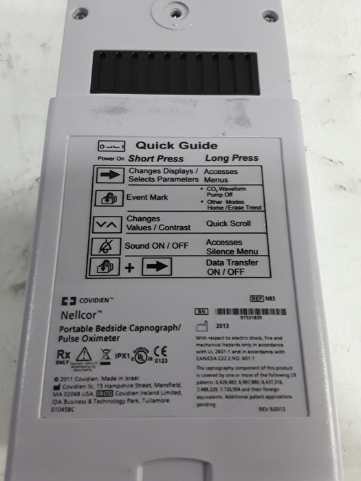 Nellcor N-85 Pulse Oximeter