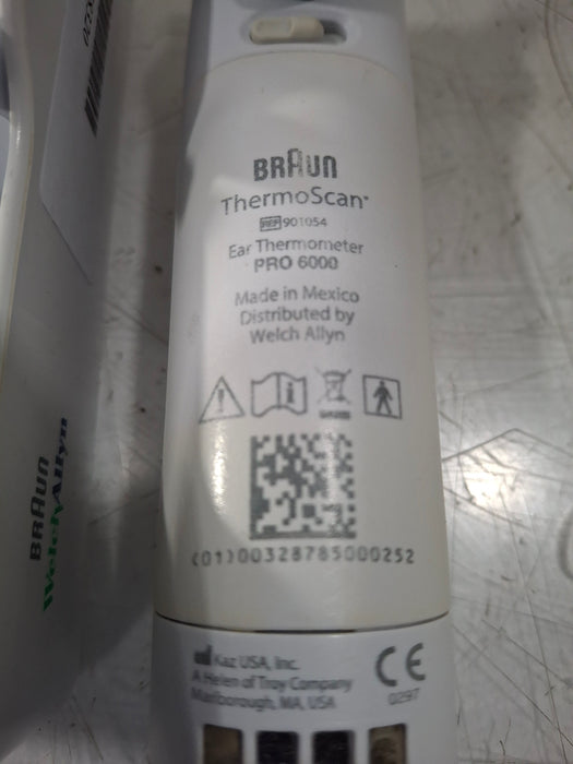 Welch Allyn Braun ThermoScan PRO 6000 Ear Thermometer