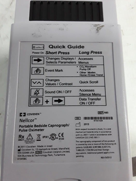 Nellcor N-85 Pulse Oximeter