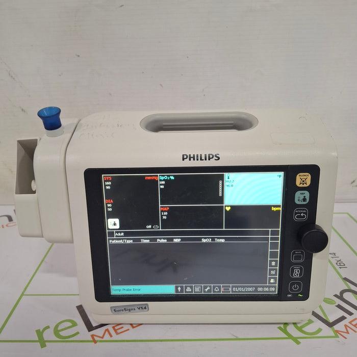 Philips SureSigns VS4 Vital Signs Monitor