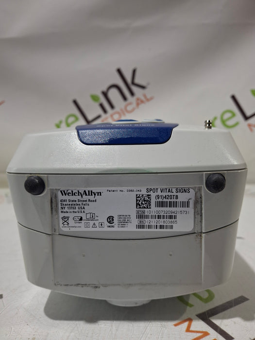 Welch Allyn Spot 420 - NIBP, Temp Vital Signs Monitor