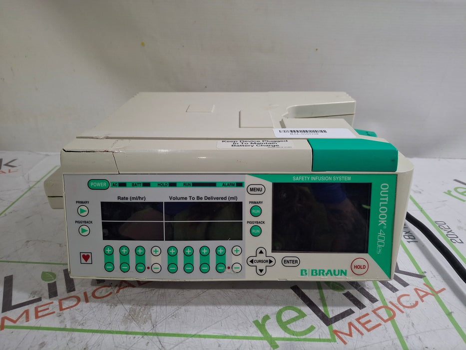 B. Braun Outlook 400ES Infusion Pump