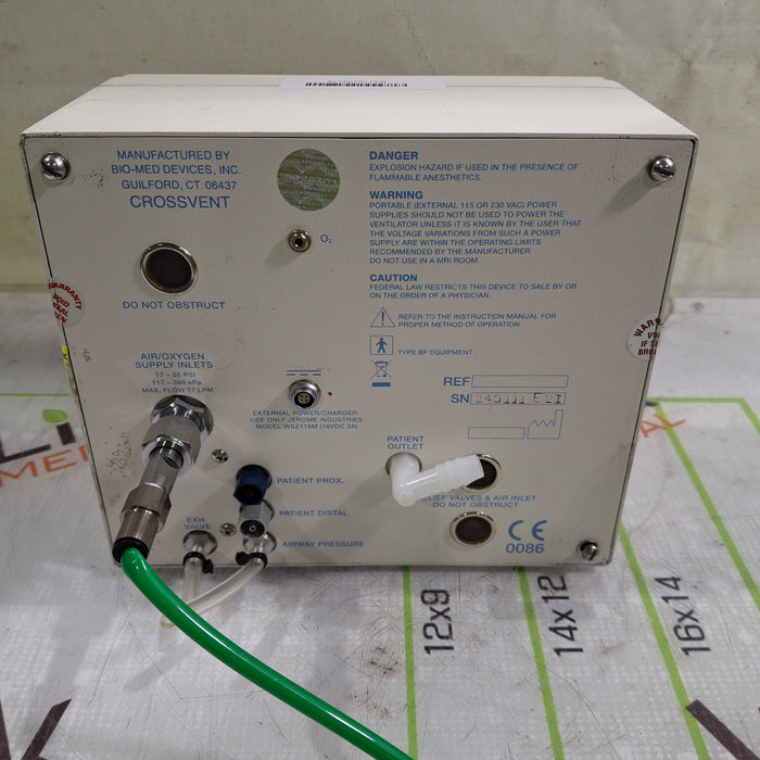 Bio-Med Devices CrossVent 2i+ Portable Ventilator