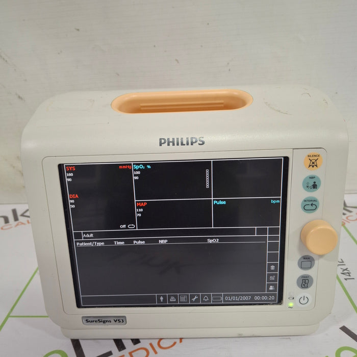 Philips Suresigns VS3 Vital Signs Monitor