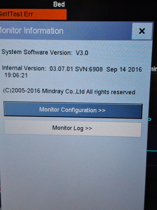 Mindray Accutorr 7 Vital Signs Monitor