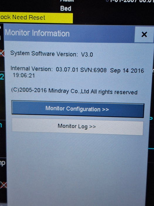 Mindray Accutorr 7 Vital Signs Monitor