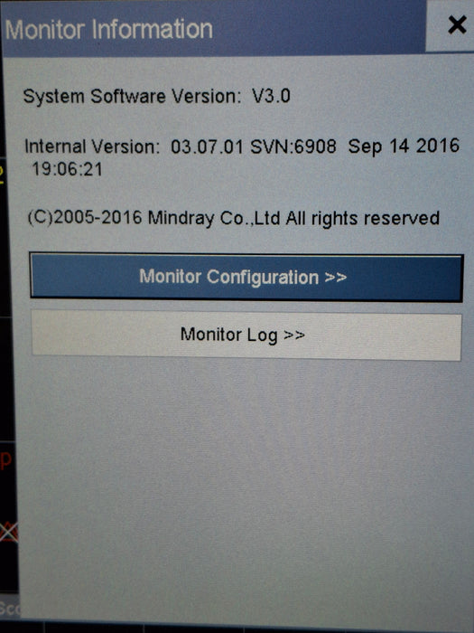 Mindray Accutorr 7 Vital Signs Monitor