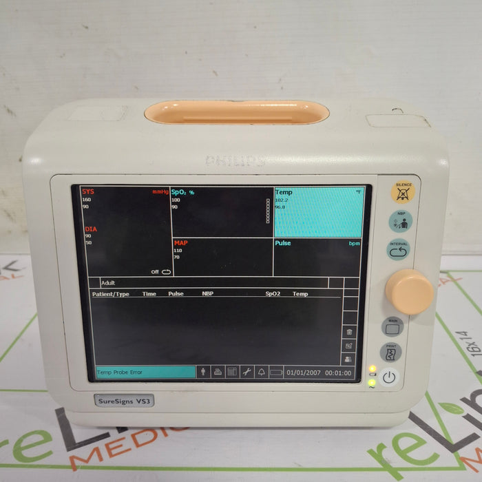 Philips Suresigns VS3 Vital Signs Monitor