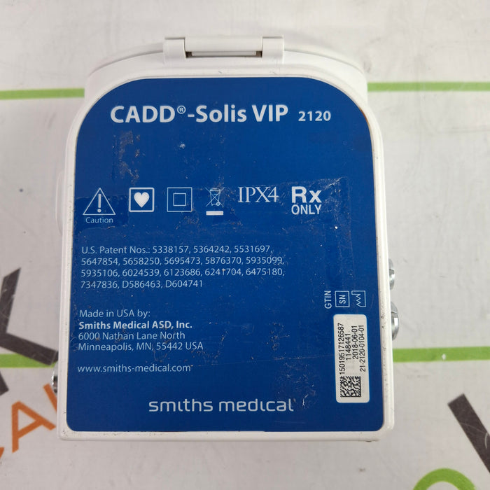 Smiths Medical CADD Solis VIP 2120 Ambulatory Infusion Pump