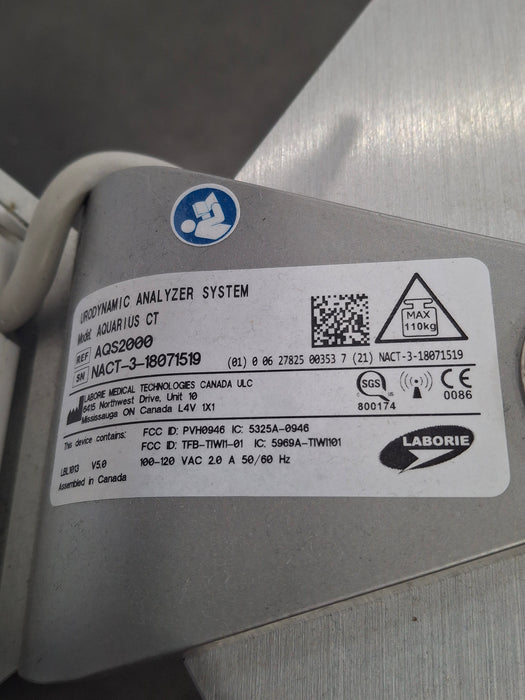 Laborie Aquarius CT Urodynamic Analyzer System Tower