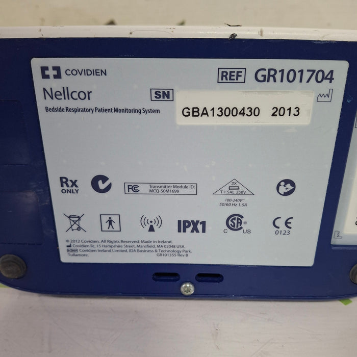 Covidien GR101704 Bedside Respiratory Patient Monitoring System