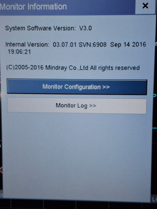 Mindray Accutorr 7 Vital Signs Monitor