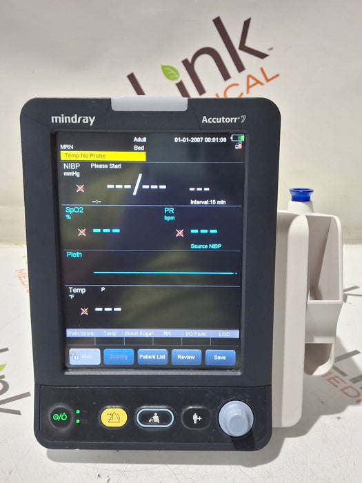 Mindray Accutorr 7 Vital Signs Monitor