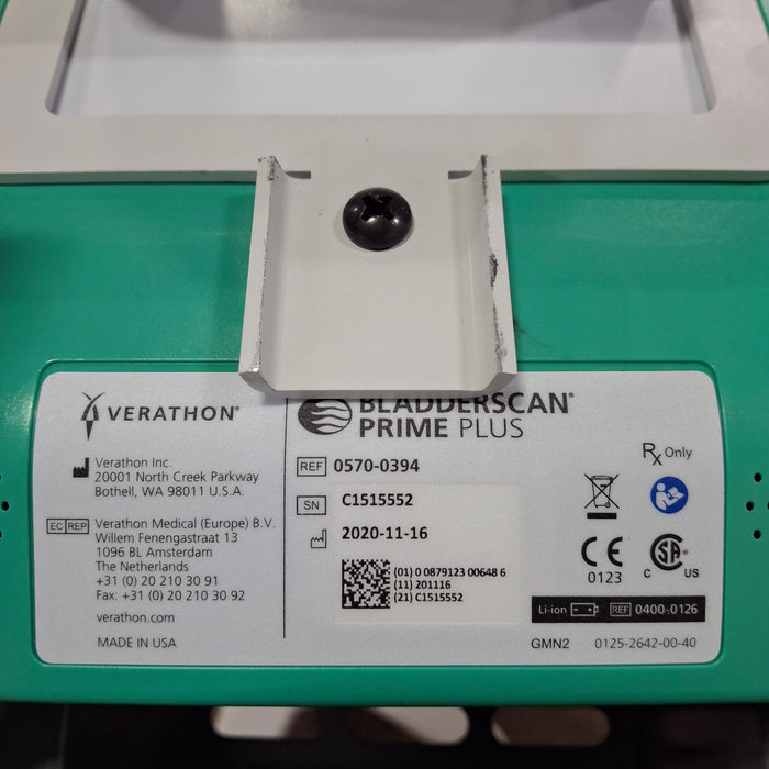 Verathon Medical, Inc Prime Plus Bladder Scanner
