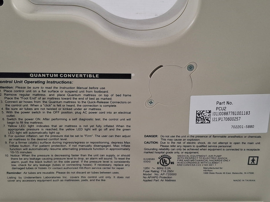 Encompass AccuMax Quantum Convertible Pressure Relief System Control Unit