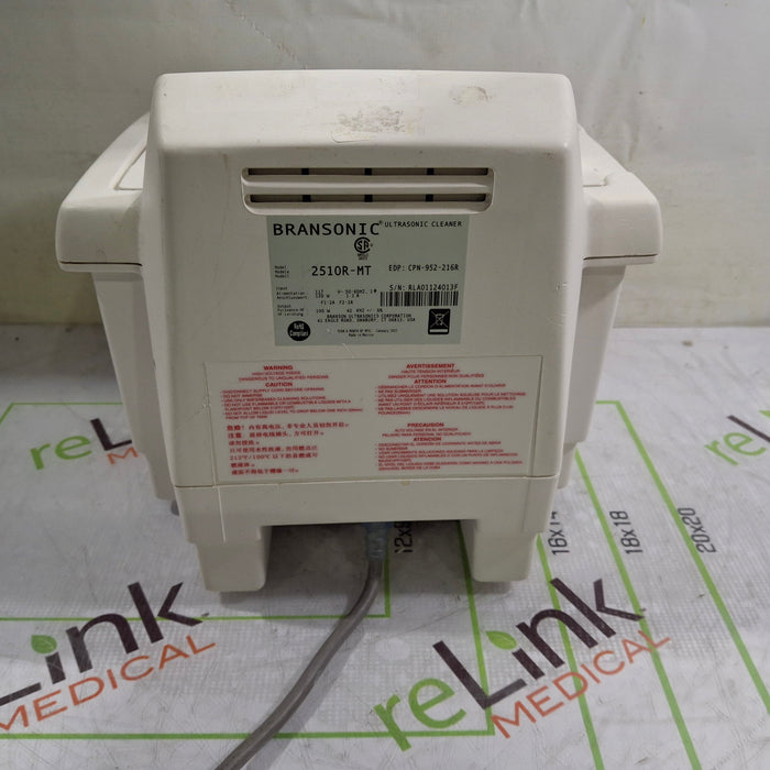 Branson Ultrasonics 2510 Ultrasonic Bath Cleaner