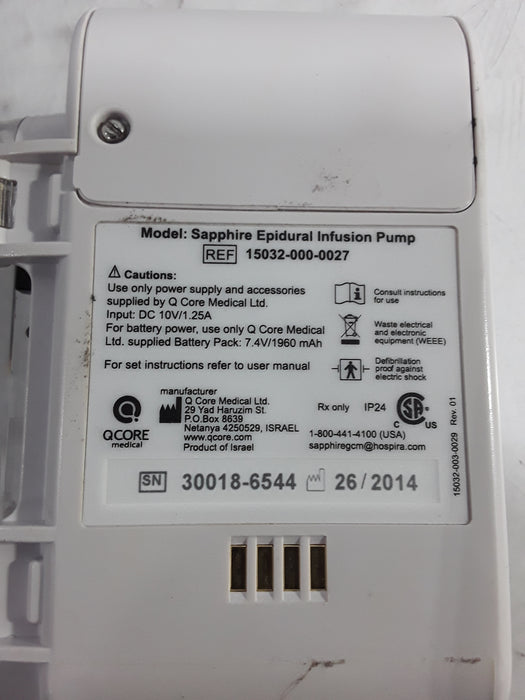 QCore Medical Sapphire Epidural Infusion Pump