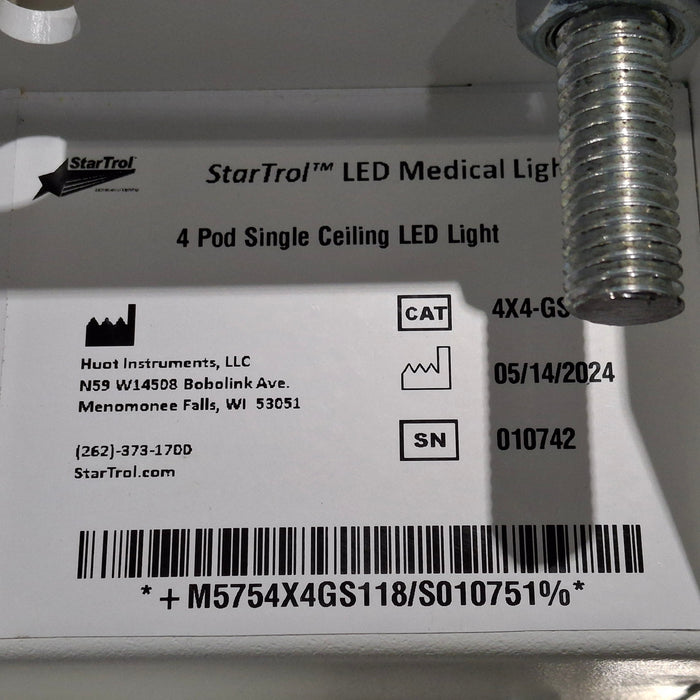 StarTrol StarTrol 4X4-GS1 Ceiling Mounted Light Surgical & Exam Lights reLink Online