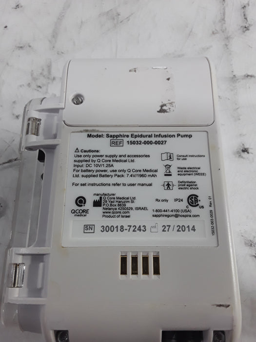 QCore Medical Sapphire Epidural Infusion Pump