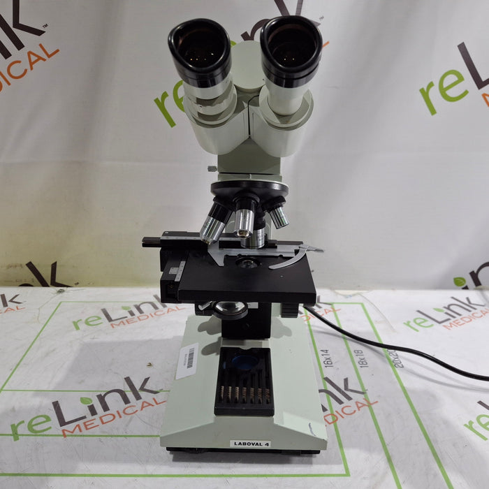 Aus Jena Laboval 4 Binocular Microscope