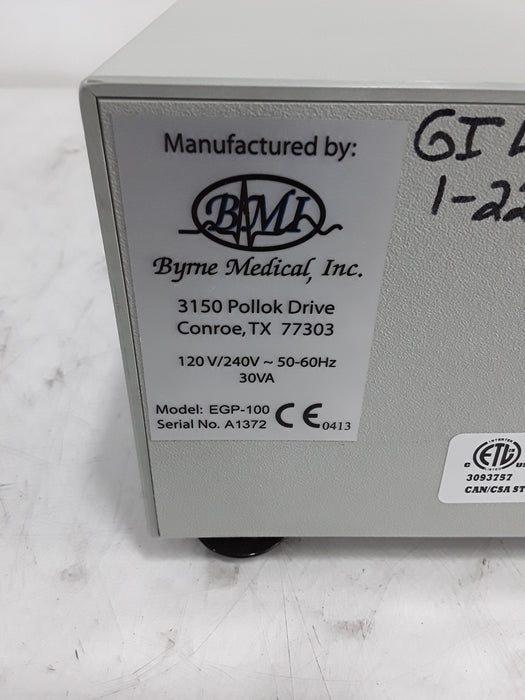 Byrne Medical, Inc. EGP-100 Endogator Endoscopy Irrigation Pump