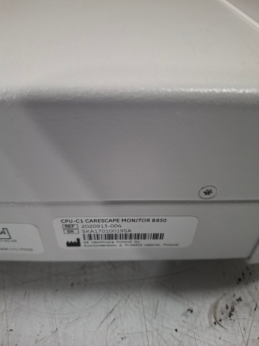 GE Healthcare Carescape B850 CPU Unit