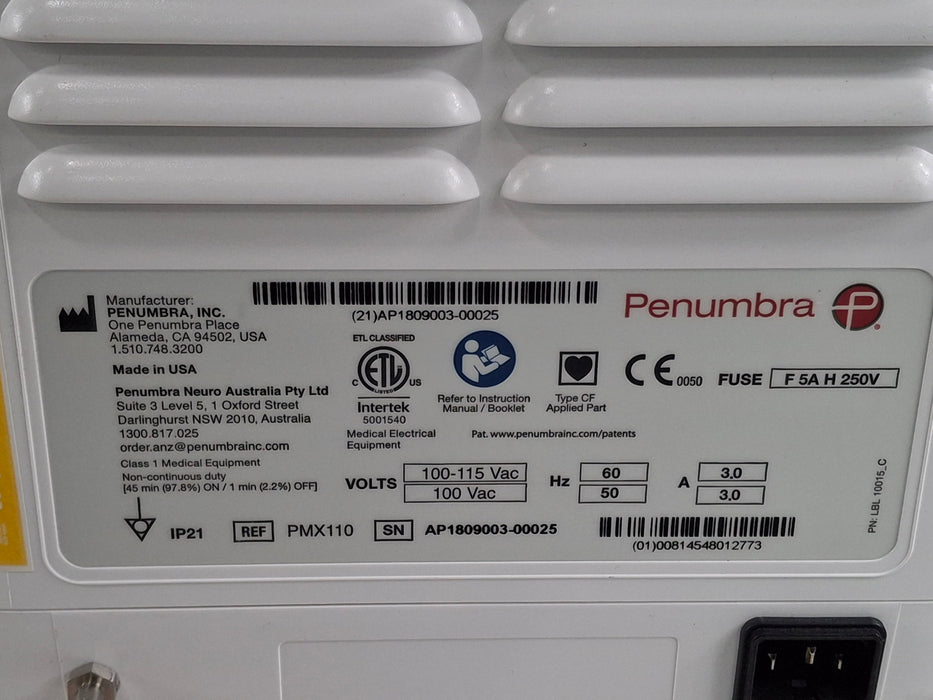 Penumbra PMX110 Max Pump Aspirator