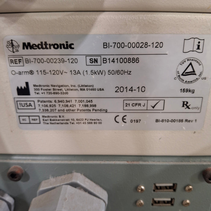 Medtronic O-Arm 2D/3D Imaging System